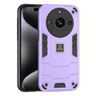 For Realme Narzo 60 Pro 2 in 1 Shockproof Phone Case(Purple) - 1