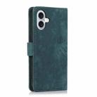 For iPhone 16 Orchid Butterfly Embossed Leather Phone Case(Green) - 3
