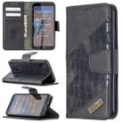 For Xiaomi Redmi 7A Matching Color Crocodile Texture Horizontal Flip PU Leather Case with Wallet & Holder & Card Slots(Black) - 1