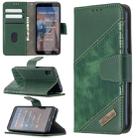 For Xiaomi Redmi 7A Matching Color Crocodile Texture Horizontal Flip PU Leather Case with Wallet & Holder & Card Slots(Green) - 1