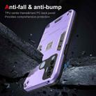 For Tecno Spark 7 Pro 2 in 1 Shockproof Phone Case(Purple) - 3