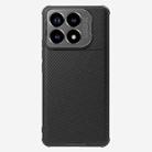 For Xiaomi Redmi K70/K70 Pro NILLKIN Black Mirror Prop CD Texture Mirror Precise Hole MagSafe Magnetic Phone Case(Black) - 1