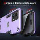 For Motorola Edge 5G 2024 Shockproof TPU Hybrid PC Phone Case(Purple) - 3