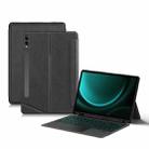 For Samsung Galaxy Tab S9+ / S9 FE+ YJ-S9+ Split Bluetooth Keyboard Leather Tablet Case - 1