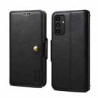 For Samsung Galaxy A13 5G Denior Cowhide Texture Wallet Style Leather Phone Case(Black) - 1