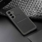 For Samsung Galaxy S25 5G DUX DUCIS Rafi II Series MagSafe Magnetic Holder RFID Phone Case(Black) - 2