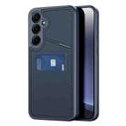 For Samsung Galaxy S25+ 5G DUX DUCIS Rafi II Series MagSafe Magnetic Holder RFID Phone Case(Blue) - 1