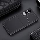 For Samsung Galaxy S25 Edge 5G DUX DUCIS Rafi II Series MagSafe Magnetic Holder RFID Phone Case(Black) - 2