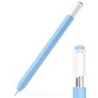 For Apple Pencil (USB-C) Jelly Silicone Stylus Pen Protective Cover(Sky Blue) - 1