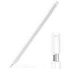 For Apple Pencil (USB-C) Jelly Silicone Stylus Pen Protective Cover(White) - 1