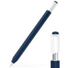 For Apple Pencil (USB-C) Jelly Silicone Stylus Pen Protective Cover(Midnight Blue) - 1