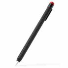 For Apple Pencil 2 Pen Clip Ultra Thin Series Stylus Pen Protective Case(Black) - 1