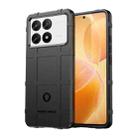 For Xiaomi Redmi K70E Full Coverage Shockproof TPU Phone Case(Black) - 1