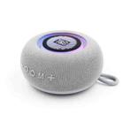 T&G TG-411 Portable Outdoor TWS Wireless Bluetooth Speaker with RGB Colorful Light(Grey) - 1