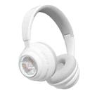 KE-31 Over-Ear RGB Light Bluetooth Headset(White) - 1