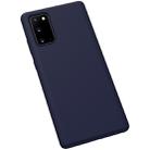 For Samsung Galaxy Note20 NILLKIN Flex Pure Series Solid Color Liquid Silicone Dropproof Protective Case(Blue) - 2