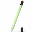 For Apple Pencil 2 Retro Pencil Style Stylus Pen Protective Case(Matcha Green) - 1