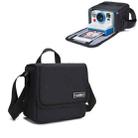 Cwatcun D52 Crossbody Camera Bag Photography Lens Shoulder Bag, Size:17 x 18 x 11cm(Black) - 1