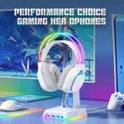 ONIKUMA X22 USB + 3.5mm Colorful Light Wired Gaming Headset with Mic, Cable length: 1.8m(White) - 5
