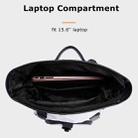 Cwatcun D95 Large Capacity Photography Backpack Shoulders Laptop Camera Bag, Size:30.5 x 18 x 38cm(Silver Grey) - 10