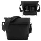 Cwatcun D103 Crossbody Camera Bag Photography Lens Shoulder Bag, Size:22.5 x 22.5 x 12.5cm(Black) - 1