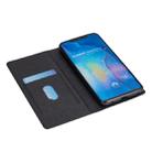 For Huawei Mate 20 Pro Ultrathin Glitter Magnetic Horizontal Flip Leather Case with Holder & Card Slots(Black) - 6