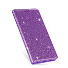For Huawei Mate 20 Pro Ultrathin Glitter Magnetic Horizontal Flip Leather Case with Holder & Card Slots(Purple) - 3