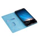 For Huawei Mate 10 Lite Ultrathin Glitter Magnetic Horizontal Flip Leather Case with Holder & Card Slots(Sky Blue) - 7