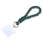 Universal Phone Four Strand Short Lanyard(Dark Green) - 1