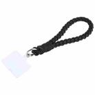 Universal Phone Four Strand Short Lanyard(Black) - 1