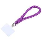 Universal Phone Four Strand Short Lanyard(Purple) - 1