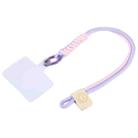 Universal Phone Smiley Face Lanyard(Purple Pink) - 1