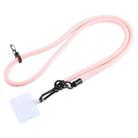 Universal Phone Solid Color Long Lanyard(Pink) - 1