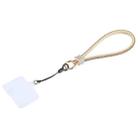 Universal Phone Flash Diamond Short Lanyard(Gold) - 1