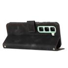 For Infinix Hot 50 Pro 4G Dream Triangle Leather Phone Case with Long  Lanyard(Black) - 3