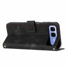 For Infinix Smart 10 Plus 4G Dream Triangle Leather Phone Case with Lanyard(Black) - 3