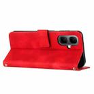 For Infinix Smart 10 4G / Tecno Pop 10 Dream Triangle Leather Phone Case with Lanyard(Red) - 3