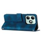For itel A90 4G Dream Triangle Leather Phone Case with Lanyard(Blue) - 3