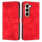 For itel A95 5G Dream Triangle Leather Phone Case with Lanyard(Red) - 1