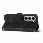 For itel A95 5G Dream Triangle Leather Phone Case with Lanyard(Black) - 3