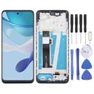 For Motorola Moto G 2023 OEM LCD Screen Digitizer Full Assembly with Frame - 1