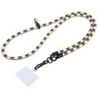 Universal Phone Pattern Lanyard(Purple Yellow) - 1