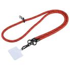 Universal Phone Twill Lanyard(Red Brown) - 1