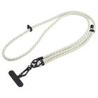 7mm Adjustable Crossbody Mobile Phone Anti-Lost Lanyard with Clip, Length: 75-150cm(Rainbow Twill) - 1