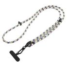 7mm Adjustable Crossbody Mobile Phone Anti-Lost Lanyard with Clip, Length: 75-150cm(Colorful Flag Pattern) - 1