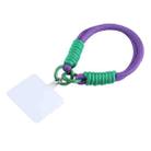 Universal Phone Short Lanyard Phone Anti-lost Hand Strap(Dark Purple) - 1