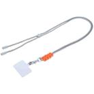 Universal Phone Spray Color Hardware Lanyard(Grey) - 1