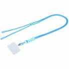 Universal Phone Spray Color Hardware Lanyard(Blue) - 1