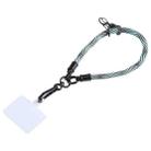 Universal Mobile Phone S Pattern Short Wrist Lanyard(Sky Blue) - 1