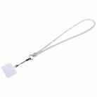 Universal Phone Flash Diamond Long Lanyard(Silver) - 1